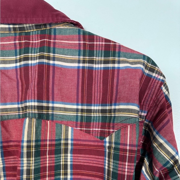 Vintage Mid-West Garment Co. Plaid Western Shirt Shacket | Made in Canada - Picture 11 of 11